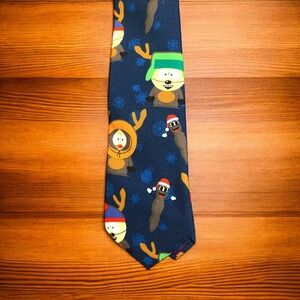 NEW South Park Tie Men's Comedy Central Christmas Necktie Opposuits